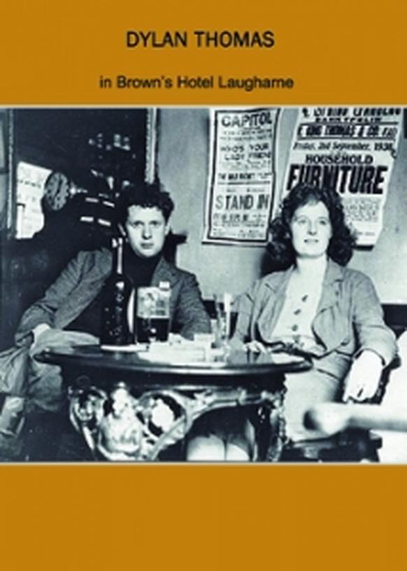 Dylan Thomas and Caitlin in Brown's Hotel Laugharne